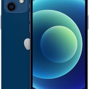 Apple Smartphone in Deep Blue